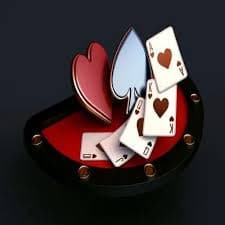 Live casino tables and slot game selection screen